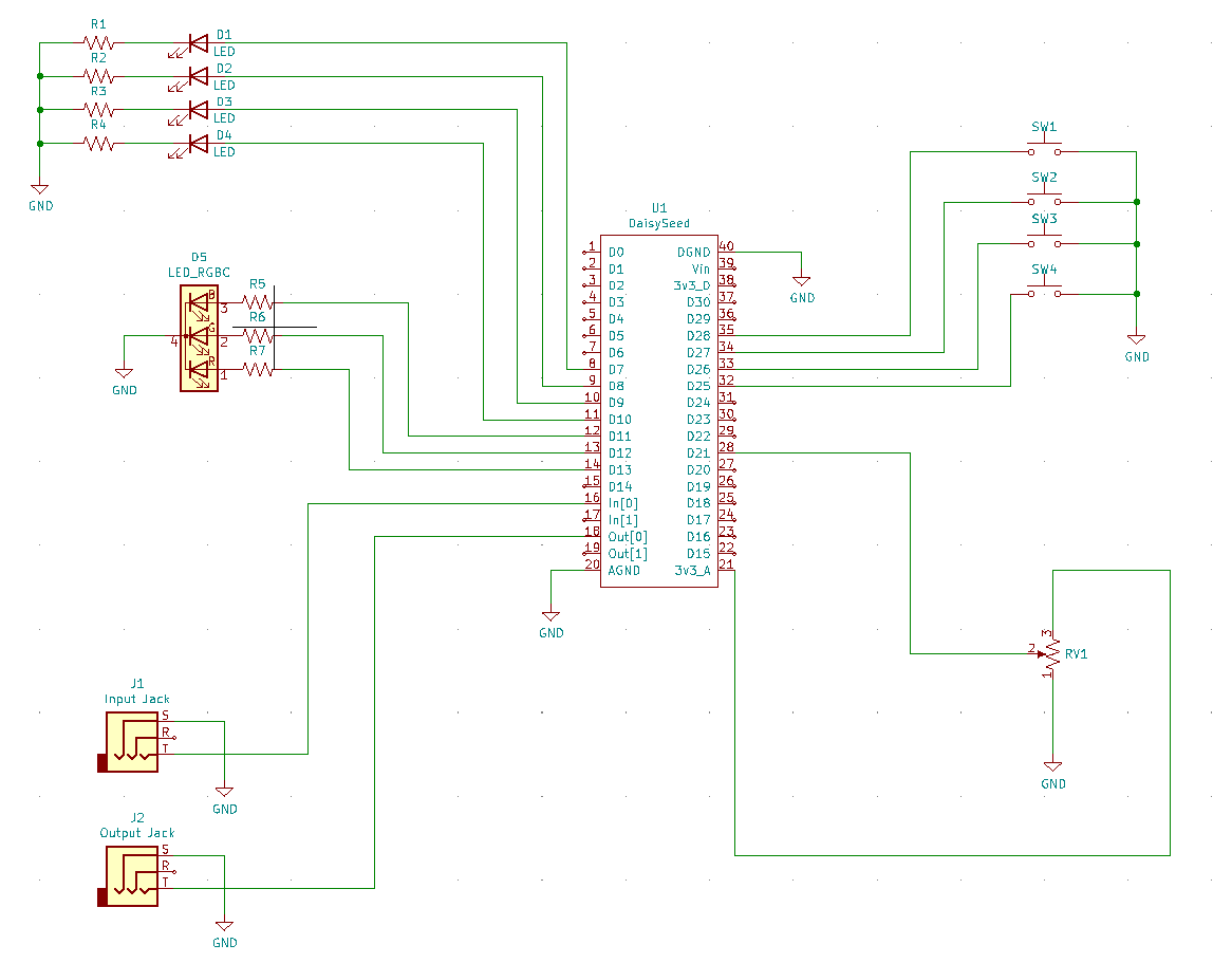 Bass Pedal Schematic